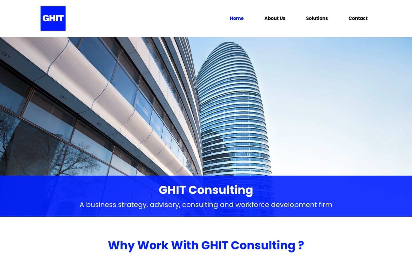 GHIT Consulting