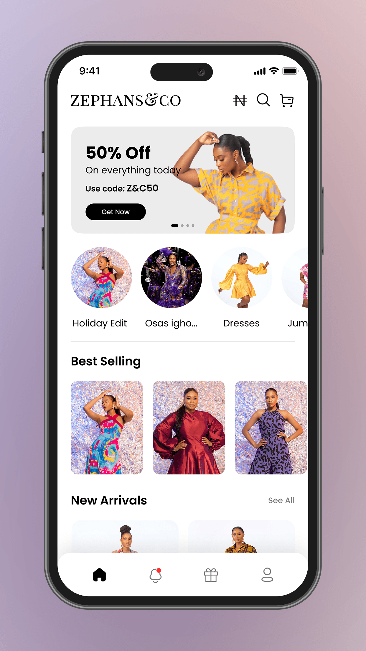Zephans & Co Mobile App