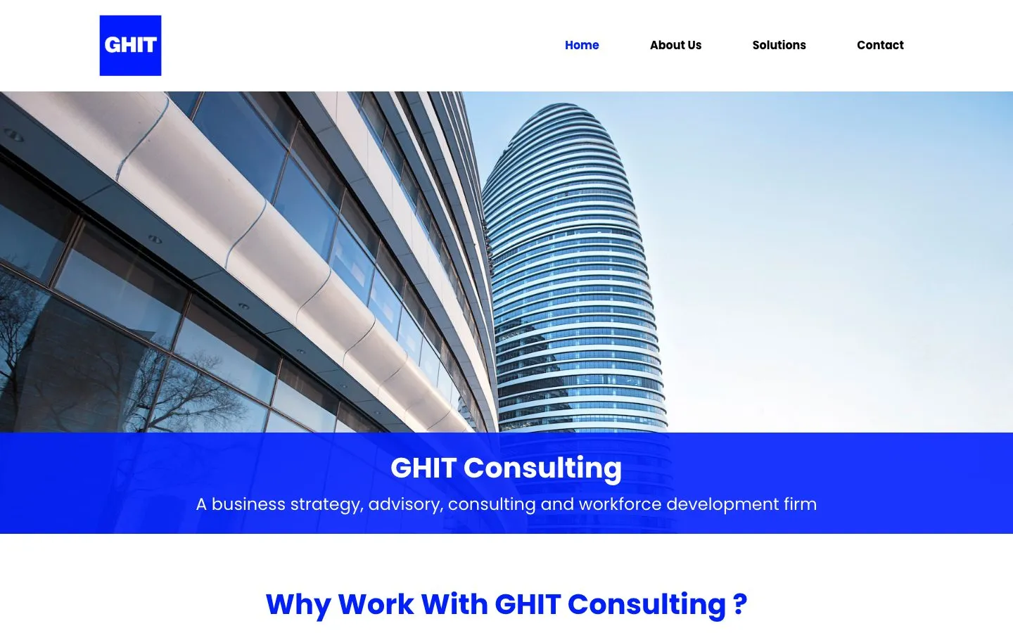 GHIT Consulting
